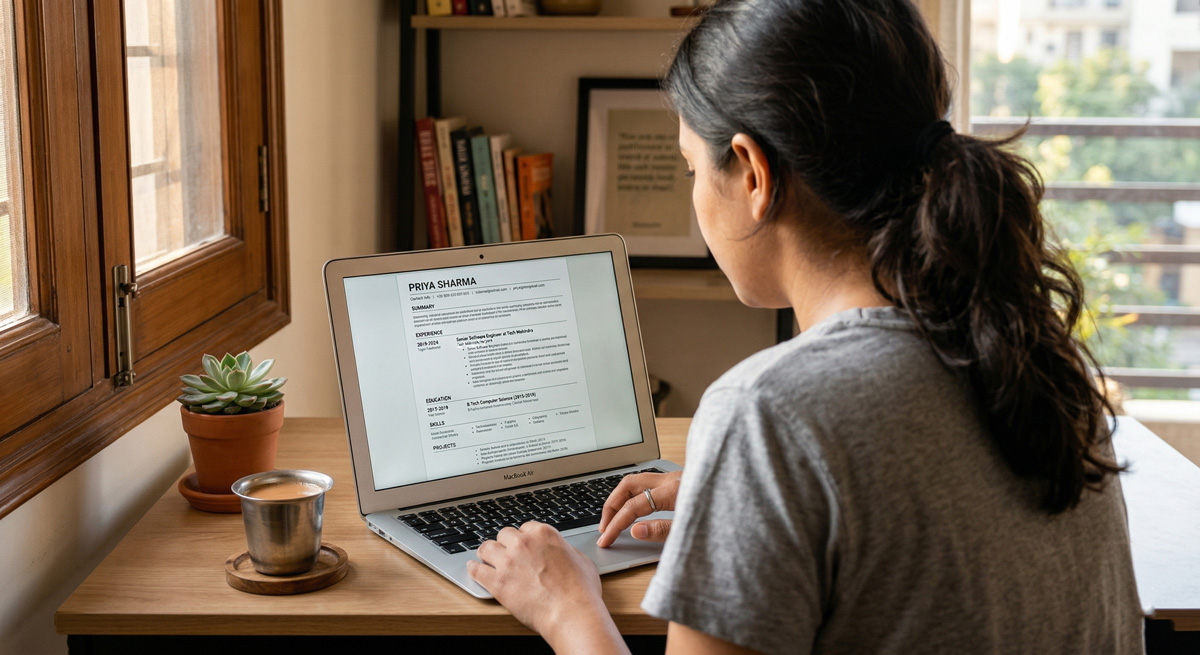 Resume Format for Freshers India 2026: ATS-Friendly